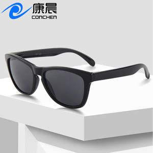 Gafas de sol unisex Conchen, montura negra de PC, protección UV400 para sol, pesca, viajes, conducción, atuendos de moda. - Product Image 3