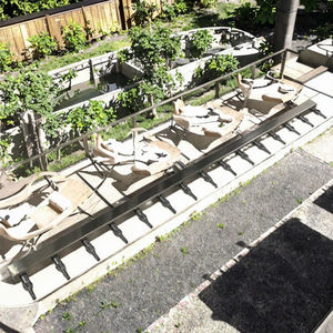 Fuente de Jardín Rectangular con Boquilla de Acero Inoxidable, Decoración de Cascada para Exteriores, Resistente a la Intemperie, para Hogar y Jardín - Product Image 3