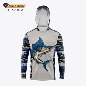 Vente en gros <span class=keywords><strong>de</strong></span> chemises <span class=keywords><strong>de</strong></span> pêche personnalisées avec sublimation pour hommes, vêtements <span class=keywords><strong>de</strong></span> pêche performants pour enfants, sweats à capuche <span class=keywords><strong>de</strong></span> pêche à manches longues - Product Image 1