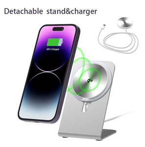 Nuevo Soporte Magnético QI2 para Cargador Inalámbrico, Base Portátil de Aleación de Aluminio - Product Image 1