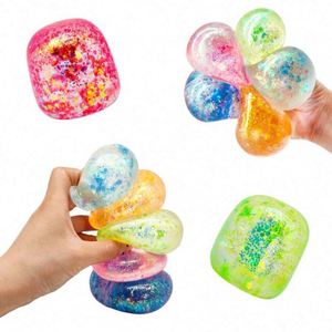 Pelota Antiestrés de Maltosa Cilíndrica que Cambia de Color con la Luz, Juguete Sensorial Novedoso para Aliviar el Estrés, Venta al por Mayor - Product Image 3
