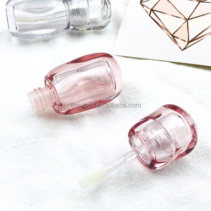 Emballage de tube de gloss à lèvres court et gras personnalisé en usine, 5 ml, entièrement transparent, <span class=keywords><strong>tubes</strong></span> de gloss à lèvres uniques et épais pour l'emballage cosmétique - Product Image 4