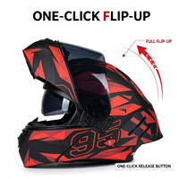Casque de moto intégral CQPJ DOT 3C certifié ABS, unisexe, pour toutes les saisons, équipement de conduite, logo personnalisé, vente en gros, approvisionnement en vrac