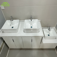 Salle de bain intégrée modulaire certifiée CE, type capsule Apple, taille personnalisée, sans installation requise, pour camping en plein air et zones touristiques