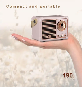 Retro Bt5.0 Loa Hm11 Cổ Điển Retro Âm Nhạc Máy Nghe Nhạc Âm Thanh Stereo Xách Tay Trang Trí Mini Loa Du Lịch Âm Nhạc Máy Nghe Nhạc - Product Image 4