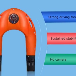 Aro Salvavidas Inteligente Moderno con Control Remoto, Color Naranja, Categoría de Botes Salvavidas para Seguridad Acuática - Product Image 3