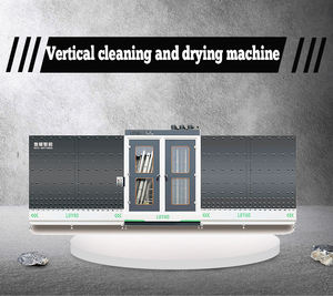 מכונת שטיפה וייבוש זכוכית אנכית, ציוד 3 חלקים לזכוכית בגודל 1600, 1800, 2000, 2500 מ\\\"מ - Product Image 2