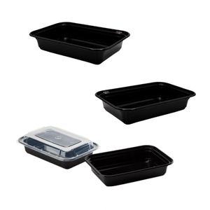 Contenedores Desechables para Alimentos, Caja de Almacenamiento de Plástico PP, Hecho en Vietnam, Productos de Fábrica al por Mayor, Empaque Personalizado - Product Image 1