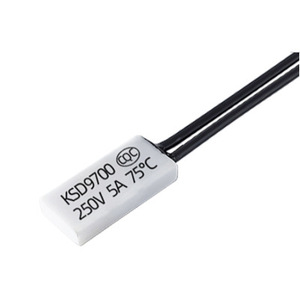 KSD9700 バイメタル温度スイッチサーモスタット、ワイヤー過熱保護装置付き - Product Image 5