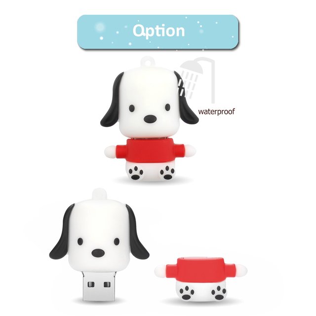 Cute 3D PVC Animal Shape USB 3.0 Flash Drive 4GB-128GB New in Stock