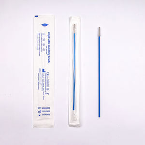 Brosse cytologique jetable Hanheng, brosse d'échantillonnage endocervicale gynécologique en nylon, kit d'échantillonnage de prélèvement <span class=keywords><strong>cervical</strong></span>, applicateur pour femmes - Product Image 1