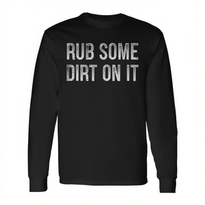 Camiseta de manga larga estilo vintage Rub Some Dirt On It - Product Image 2