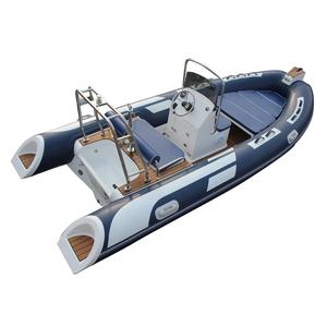 16 Fuß Fiberglas-Beiboot RIB480 Festrumpfschlauchboot mit GFK-Rumpf aus PVC/Hypalon/Orca zu verkaufen - Product Image 5