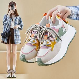 Zapatillas Deportivas Coreanas para Mujer, Estilo Dad Shoes, Moda Primavera 2026, Suela Gruesa y Elevada, Combinables con Todo, para Estudiantes, Uso Diario, Correr, Casual - Product Image 5