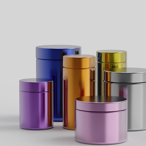 Tùy chỉnh 16 oz 25oz Pre Workout Jar Creatine Jar trắng đen rõ ràng màu vuông xi lanh HDPE Dinh dưỡng bổ sung Jar cho vật nuôi - Product Image 1