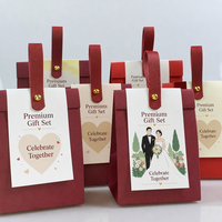 Boîte cadeau en papier pour bonbons faits main en gros, personnalisable avec logo imprimé, pour mariage/fêtes/Noël/Halloween