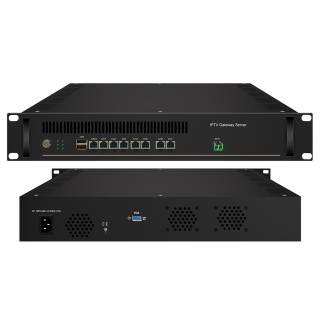 TL-NDS3508I 2U Chassis IPTV Server IPTV Gateway Protocol Converter Hls Udp Rtp Rtsp SFP+ Port for Under 1000Users IPTV Project