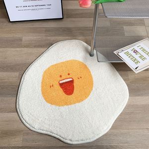 Cartoon Children Small Non-Slip Pile Carpet Rug Floor Mat with Different Animal Shaped for Children's Bedroom - Product Image 1