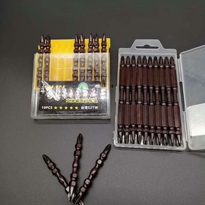 S2 Alloy Steel Twist Drill Bit 65mm Extended Black Oxide Finish Metal Drilling High Strength Dual Purpose - Product Image 3