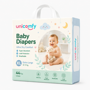 Pañales Desechables para Bebé con Cintura Ancha, de Algodón, Pulpa de Japón y EE. UU., Prevención de Fugas 3D, Suaves, Transpirables, Absorbentes, Impresos, OEM - Product Image 1