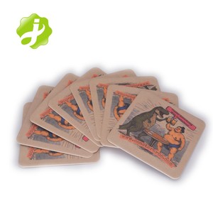 Bán buôn tùy chỉnh in vòng giá rẻ thân thiện với môi thấm giấy uống cốc các tông bia đế lót ly - Product Image 4