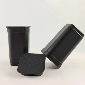 60 Dr Factory Squeeze Plastic Pp Pop Top Container Pillenflessen Vierkante Pop Top Flesjes