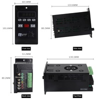 Réducteur de vitesse asynchrone universel monophasé vers triphasé 200W-750W 220V avec protection IP pour moteur