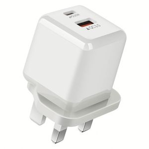 QC3.0 PD 20W Quick Charger A+C Power Adapter Type C Charger <b>Block</b> Travel Portable <b>Charge</b> USB-C Charger for Smart Phones - Product Image 3