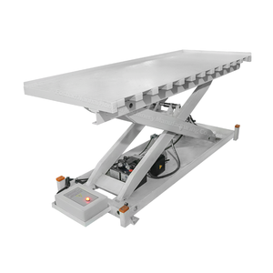 Hongrui 3 Tonnen Scheren hub tisch Einfach zu bedienende elektrische Hydraulik stahl plattform Zustand Neu - Product Image 1