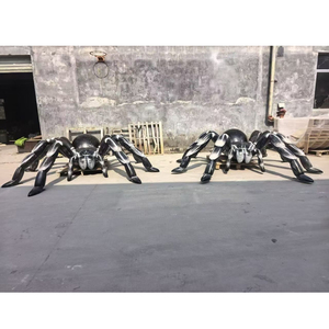 Escultura Decorativa de Araña Impresa en 3D Personalizada, de <span class=keywords><strong>Tamaño</strong></span> <span class=keywords><strong>Real</strong></span>, para Sala de Estar, Hotel, <span class=keywords><strong>Villa</strong></span>, Club, Artesanía Hecha a Mano en Resina - Product Image 2