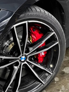 Jantes en alliage forgées de 18 à 19 pouces, finition noir brillant usiné, 5x112, pour <span class=keywords><strong>BMW</strong></span> Série <span class=keywords><strong>3</strong></span> F30 F80 G20 G21 G28 M340i M3, style 791M - Product Image 3