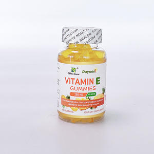 Winstown ויטמין e גומי 3 גרם * 60 יח/בקבוק נתרן גלוקוז סירופ gummies ויטמין e שמן לטיפול בעור - Product Image 4