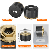 Sistema de Monitoreo de Presión de Neumáticos para Motocicletas, Inalámbrico, TPMS, Monitoreo en Tiempo Real de los Neumáticos con 2 Sensores Externos, TPMS para Moto