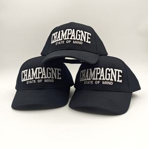 Casquette de baseball sportive personnalisée à 6 panneaux avec logo, en tissu Oxford Dobby, broderie manuelle ajustable – Vente en gros - Product Image 3