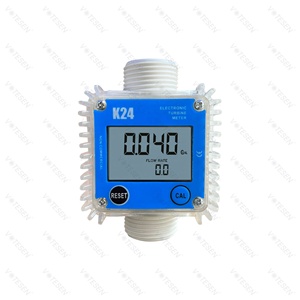 <span class=keywords><strong>K24</strong></span> thép không gỉ kỹ thuật số tuabin nhiên liệu đo lưu lượng cho nước và dầu Các tính năng tốc độ dòng chảy chỉ định - Product Image 2