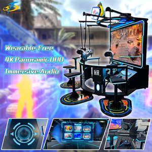 Máquina de Juego de Disparos VR para <span class=keywords><strong>4</strong></span> Jugadores con Retroceso de Pistola, Respuesta de Explosión y Asiento con Vibración - Product Image 3