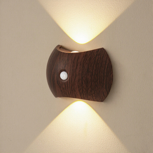 Modern Minimalist LED Living Room <b>Bathroom</b> Wall Lamp <b>for</b> ABS Body Magnetic USB Bedside Lamp No-Drill Design Hotels Dimmable - Product Image 3