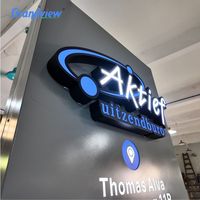 Señalización personalizada Business Road Sign Pylon Centro comercial al aire libre Parking Wayfinding Sign