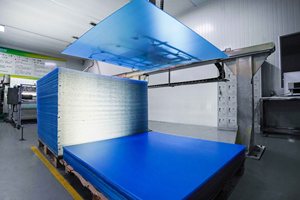 Rina Tech op maat gemaakte backlight sheet, ultradunne backlight paneel van PMMA PC PS V0 materiaal voor schermen op nooduitgangen. - Product Image 6