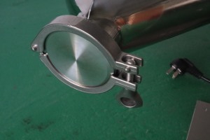Lab Scale V Type Powder Mixer Machine 2L Stainless Steel For Spice Seasoning <b>Coffee</b> <b>Protein</b> - Product Image 5