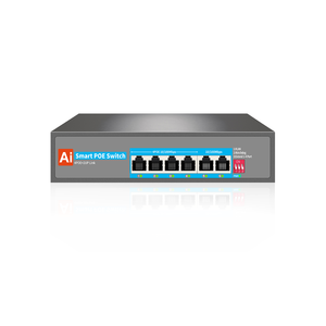 Interruttore AI PoE 4 porte PoE + <span class=keywords><strong>2</strong></span> Uplink 10/100Mbps <span class=keywords><strong>Ethernet</strong></span> 65W integrato al Watchdog PoE <span class=keywords><strong>Switch</strong></span> per telecamere IP - Product Image 1