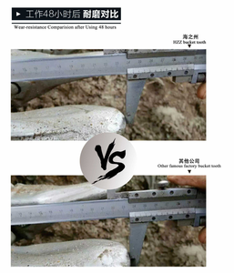 مورد الصين DH220 دلو سن حفارة أسنان صخرية نوع Zax120 أسنان - Product Image 6