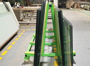 1/2/3 тонна, легкая Мобильная стеклянная тележка с рамкой - Product Image 5