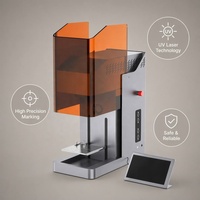 Nouvelle graveuse laser numérique UV de bureau avec refroidissement par air AI, machine de marquage interne pour bois, métal, cuir, acrylique, cadeaux personnalisés