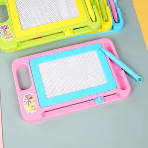 Yaratıcı çocuk manyetik çizim kurulu yazı tahtaları küçük tahta ilkokul kurulu bebek uygulama yazma oyuncak - Product Image 4