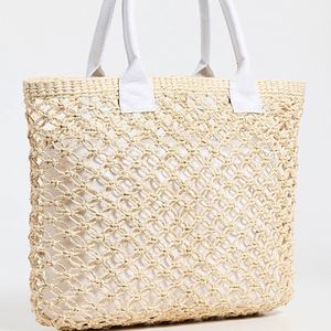 กระเป๋าโท้ทสานแบบเปิดสไตล์โบฮีเมียนสำหรับผู้หญิง ฤดูใบไม้ผลิ/ฤดูร้อน/ฤดูใบไม้ร่วง/ฤดูหนาว กระเป๋าชายหาด ทำจากฟางธรรมชาติ ถอดผ้าใบซับในได้ มีซิป - Product Image 4