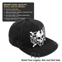 Gorra Unisex de 6 Paneles, Transpirable, Impermeable, con Parche de Lona y Cierre a Presión, Gorras Personalizadas de Alta Calidad para Actividades al Aire Libre