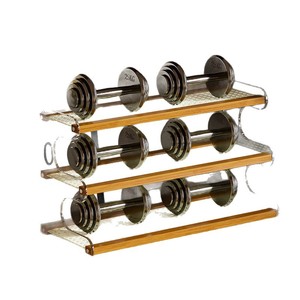 <b>Acrylic</b> Tea And Water <b>Storage</b> Rack 3 Tier Stackable Display Shelf For Kitchen Countertop - Product Image 5