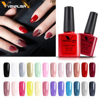 Vernis à ongles en gel Venalisa Nail Art 7,5 ml, 60 couleurs pures tendance, gel UV à faire tremper, vernis à ongles en gel