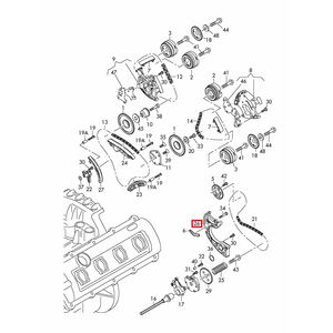 Steuerketten-Spanner Hohe Qualität 06E109507D 06E109507C für AUDI A4 B7/B8, A5, A6 C6/C7, A7, A8 D3/D4, Q5, Q7 10-15, VW Touareg 10-18 - Product Image 2